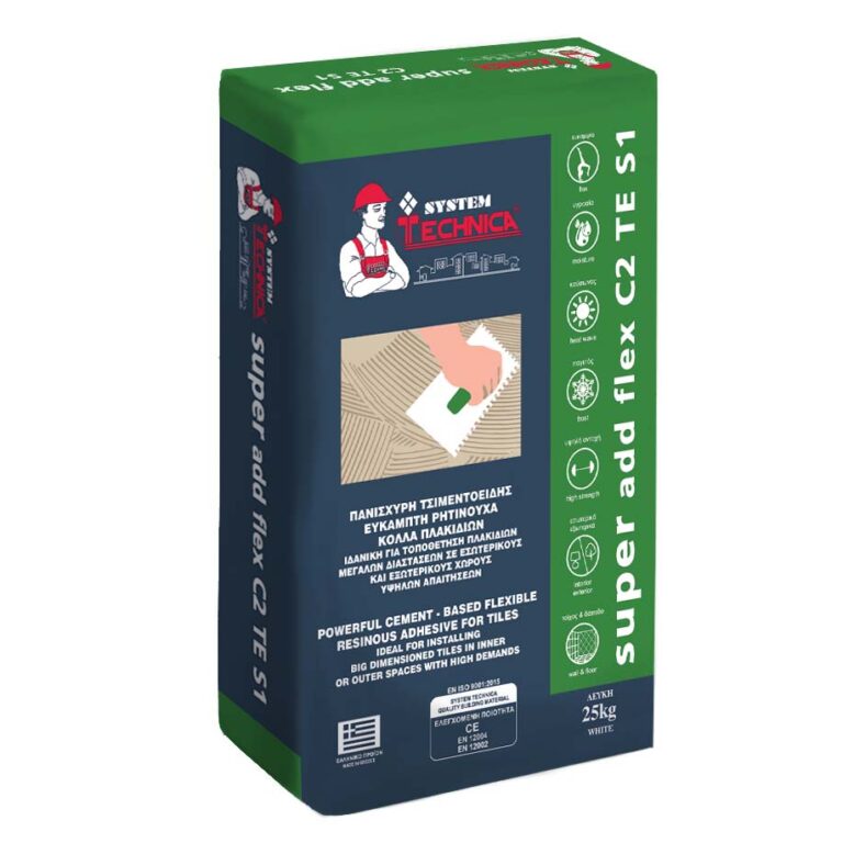 Adhesive SUPER ADD FLEX C2 TE S1 - SYSTEM TECHNICA